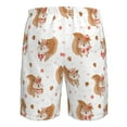 thumbnail image 6 of Naloa Squirrel Giving A Gift Men's Beach Shorts, Surfing shorts, Swim trunks, Quick Dry Swim Trunks for Surfing Beach Fun - Medium, 6 of 9