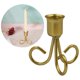 thumbnail image 3 of Candelabro de hierro Baoblaze candelabro elegante europeo, 3 of 7