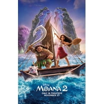 Moana 2 2024 Movie Poster Room Decor Gift for Boys & Girls 12x18inch (30x46cm) Unframed