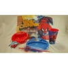 Marvel Spiderman 5pc Dinnerware Set Plate Bowl Cup Straw Placemat Bundle