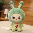 thumbnail image 1 of Cartoon Creative Sweet Rabbit Plush Toy Watermelon Rabbit, 30cm/11.82 inch, Stuffed Animals for Pure Joy, Collectible Plush Figures, Birthday Gifts, Children'S Playmates, 1 of 8