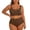 X2 Coffee, variant on Ticikt Womens Plus Size Bikini Swimsuit High Waisted Swimsuits Bathing Suit 2 Piece Tummy Control Sporty Two Piece Bathing Suit Ribbed Women 2026,Color:Yellow,Size:XXL