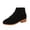 Black, variant on Boots For Women Lace-Up Ankle Boots Side Zipper Low Block Heel Short Booties Classic Round Toe Casual Fall Winter