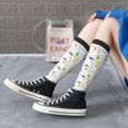 thumbnail image 6 of Picia Women Crew Soft Moisture-wicking Socks Easter Rabbit Pattern Design Cotton Socks, One Size fit All, 6 of 9
