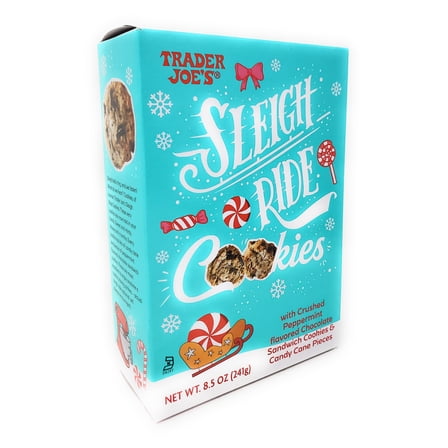 Trader Joe's Sleigh Ride Cookies 8.5 oz