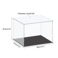 thumbnail image 2 of Unique Bargains Acrylic Display Case Plastic Box Cube Storage Box Clear Small Assemble Dustproof Showcase 36x31x25.5cm, 2 of 5