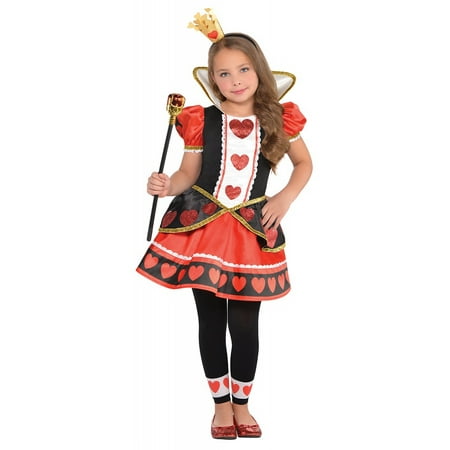 Queen of Hearts Child Costume - Large