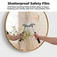 thumbnail image 4 of Alvantor Round Mirror, HD Anti-Fog Vanity Mirror, Gold/Black, 20/24/30 inch, 4 of 7