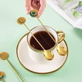 thumbnail image 5 of FNNMNNR Dessert Scoop Stir Ice Easy to Clean Durable Stainless Steel Mixing Spoon, 5 of 5