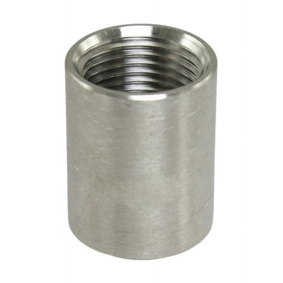 Coupling 1/4" Male NPT 304 Stainless Steel Pipe Fitting .25"
