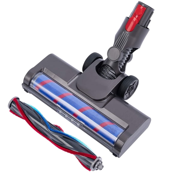 Brush Head Compatible with Dyson V7 V8 V10 V11 V15 Vacuum Cleaner, Direct Drive Cleaner Head Turbine for Hardwood Floor Carpets S