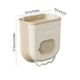 thumbnail image 3 of Collapsible Trash Can Camping Wall Mounted Household Foldable Trash Can Kitchen Folding Trash Can Hanging Plastic Telescopic Storage Bin, 3 of 6