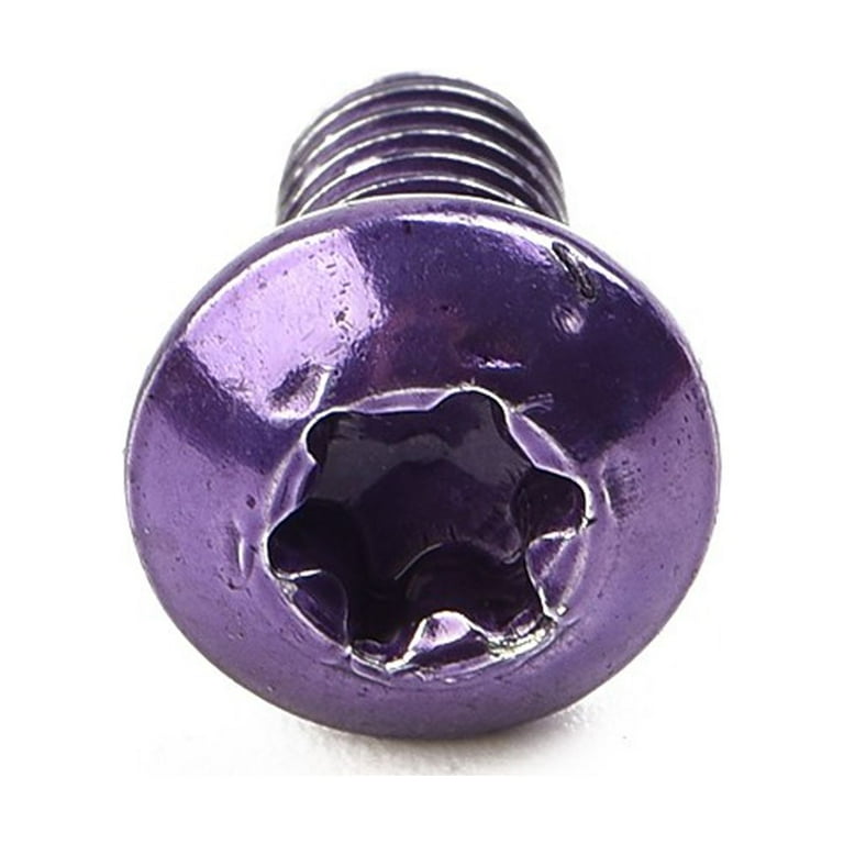 Purple Mountain Bike Stainless Disc Brake for Rotor Bolts(12 Pack