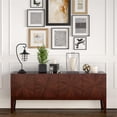 thumbnail image 4 of Maklaine Contemporary Metal Nautical Lantern Table Lamp in Black and Bronze, 4 of 11