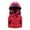 Red, variant on Esaierr Kids Baby Boys Girls Winter Puffer Vest Coat Toddler Lightweight Hooded Down Vest Jacket Hoodie Sleeveless Outwear New Warm Tank Top Comfort Zip Autumn Winter Down Waistcoat for 2-10Y