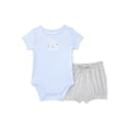 thumbnail image 3 of Wonder Nation Baby Girls Mix and Match Outfit Set, 8-Piece, Sizes 0M-24M, 3 of 9