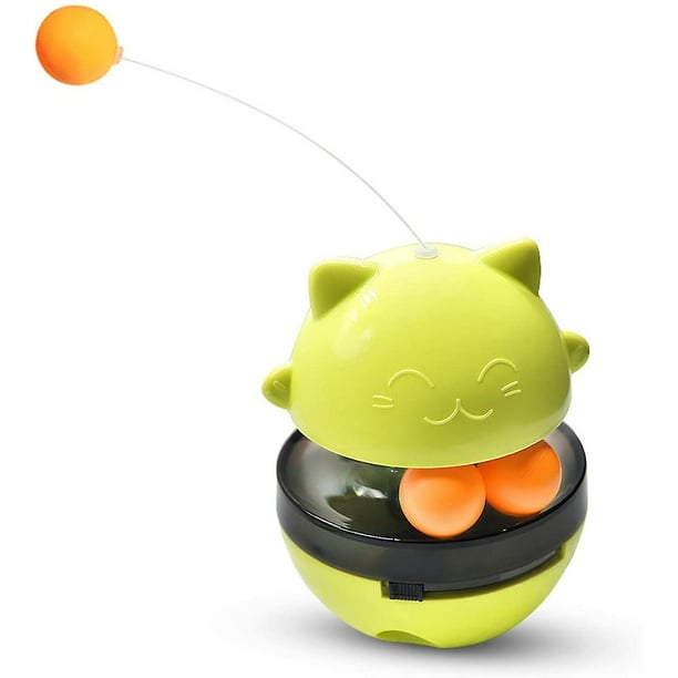 Cat Food Dispenser,interactive Cat Ball,4 In 1 Cat Ball,easy Clean Cat