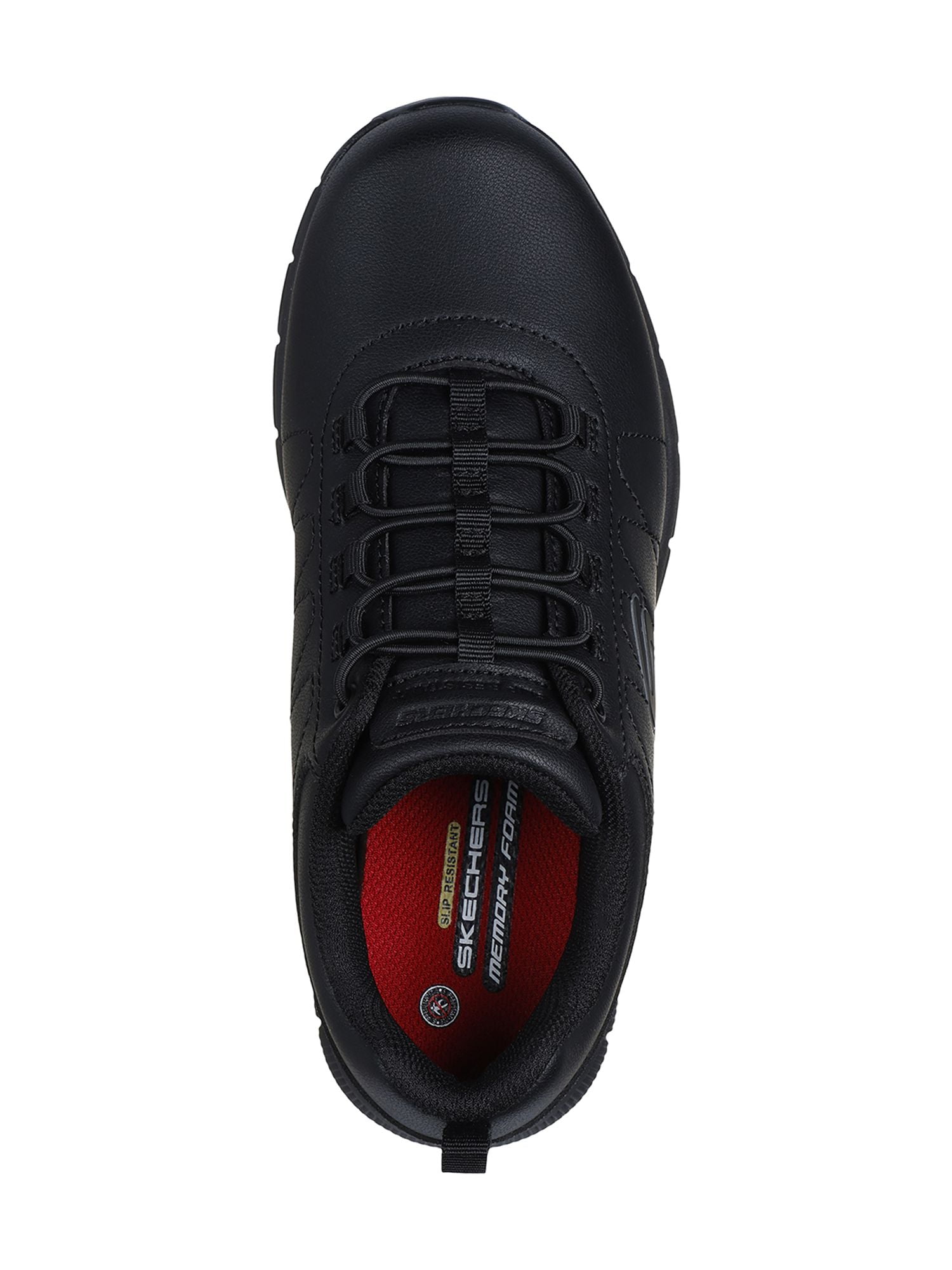 Skechers Work Women's Nampa Bungee Slip Resistant Athletic Shoe