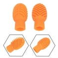 thumbnail image 3 of 2pcs Silicone Drum Stick Sleeve Caps Drumstick Practice Tips Mute Damper, 3 of 8