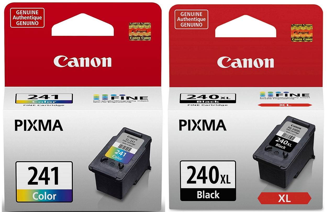 Starink Remanufactured Ink Cartridge Replacement for Canon PG-240XL CL-241XL 240/241 XL for Pixma TS5120 MG3620 MG3520 MG3220 MG2220 MG2120 MX532 MX472 MX432 MX452 Printer Black Tri-Color 2 Packs 