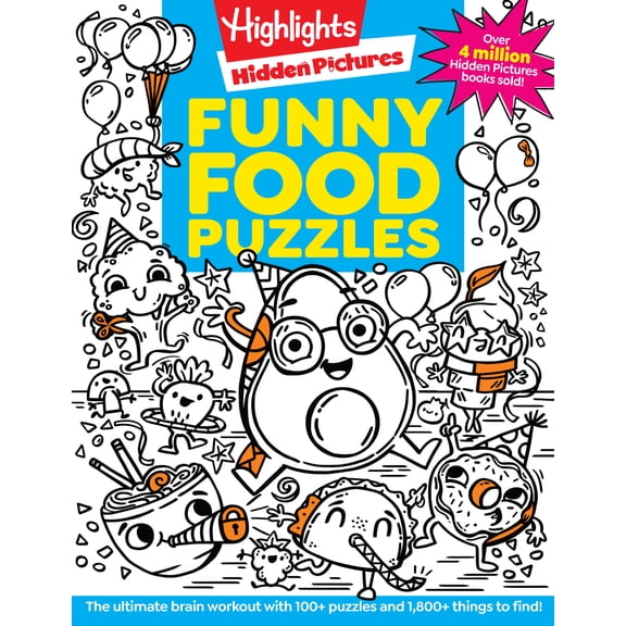 Funny Food Puzzles (Paperback)