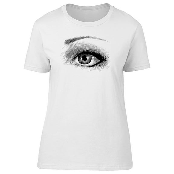 Beautiful Woman Eye Tee Women's -Image by Shutterstock