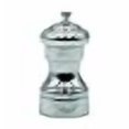 thumbnail image 2 of Bisetti Messina 3.9 Inch Pewter Plated Salt Mill With Adjustable Grinder, 2 of 3