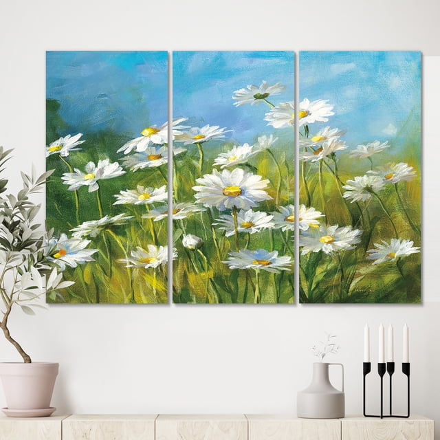 Designart - Summer Field II - Traditional Premium Canvas Wall Art
