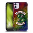 thumbnail image 1 of Head Case Designs Officially Licensed Riverdale South Side Serpents Snake Skin Print Logo Hard Back Case Compatible with Apple iPhone 11, 1 of 7