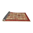 thumbnail image 2 of Ahgly Company Indoor Rectangle Abstract Orange Modern Area Rugs, 8' x 12', 2 of 4