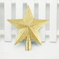 thumbnail image 1 of XWSHYW Decoraciones Navideñas Adorno para Copa Del Navidad Colgante para Copa Del Navidad Estrella para Copa Del Árbol Navidad Estrella de Cinco Puntas En Polvo Dorado, 1 of 2