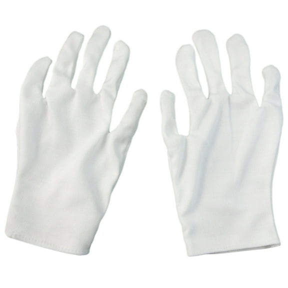 Milue White Gloves for Men Parade Gloves White Gloves for Magician Waiter Driver