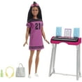 thumbnail image 6 of Barbie Big City Big Dreams Playset, Brooklyn Doll & Music Studio with Keyboard & Accessories, 6 of 6