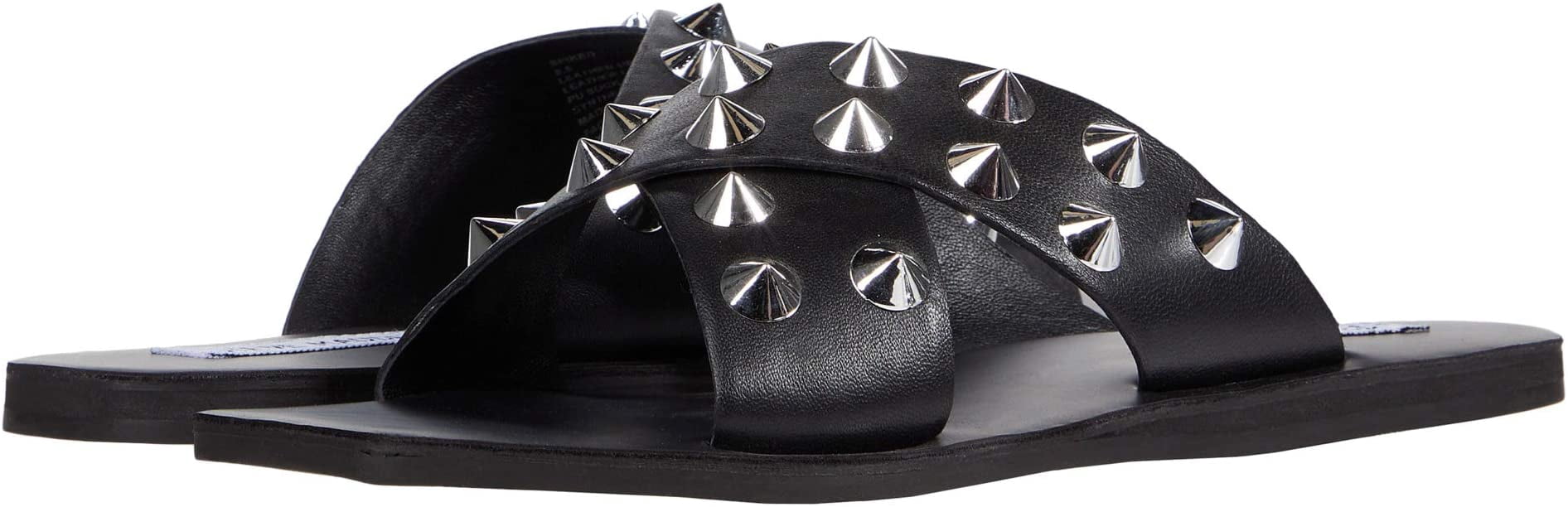 steve madden spiked flat sandal