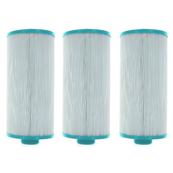 Hurricane 3 Pack Replacement Spa Filter Cartridge for PGS25P4 & 4CH-24, White