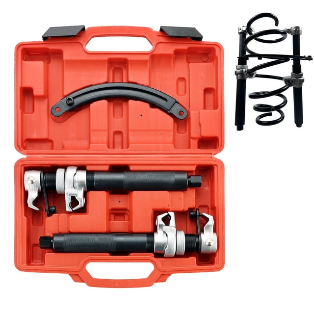 NYXOVA Coil Spring Compressor Tool, Heavy Duty Macpherson Strut Spring Compressor Tool,Ultra-Rugged Strut Spring Compressor Tool with Safet