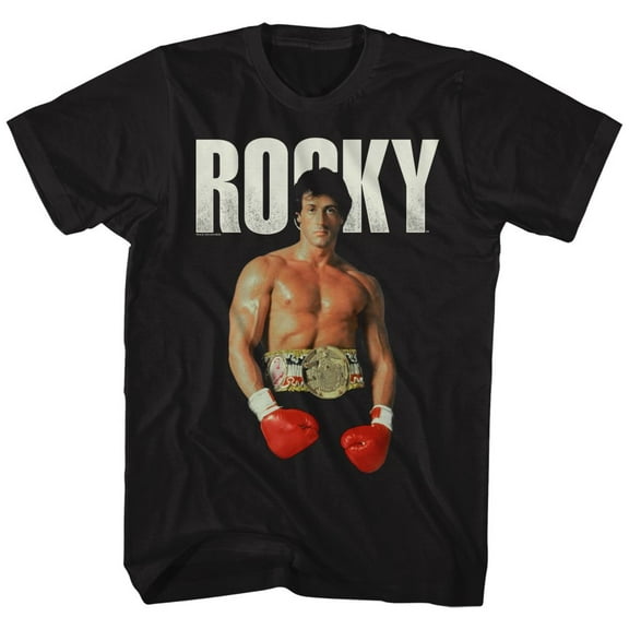 Rocky Stand Black Adult T-Shirt 6Xl