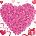 thumbnail image 1 of Espuma 100 Rosas De Espuma Rosa Para Decorar El Día De San Valentín Y Crear Un Ambiente Romántico, 3.5x2cm Rkxzt, 1 of 8