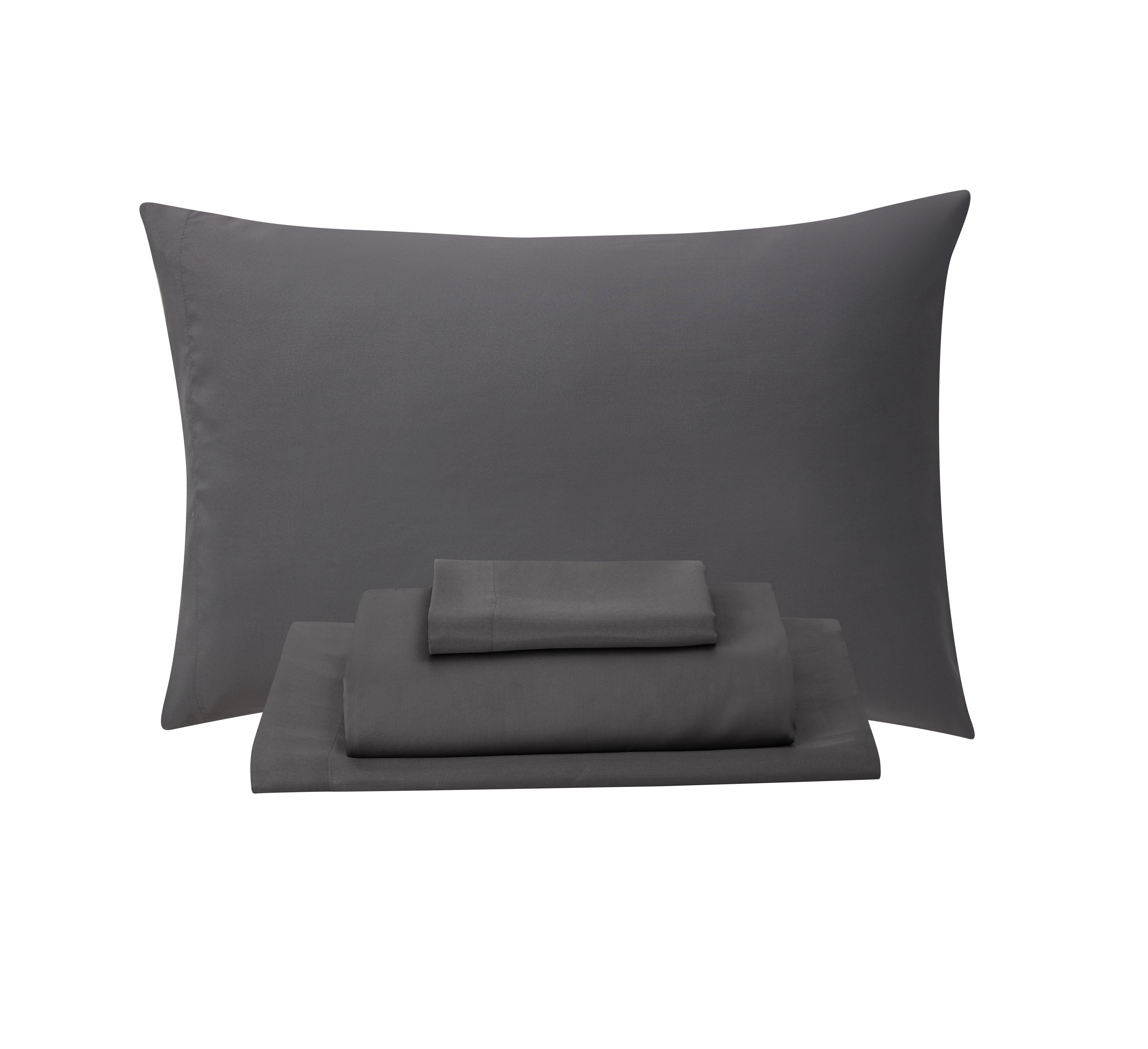 Mainstays Black 8 Piece Bed in a Bag Comforter Set With Sheets, Queen