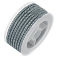thumbnail image 3 of Unique Bargains Nylon Thread Twine Beading Cord 4mm Extra-Strong Braided Nylon Crafting String 3.2M/10.5 Feet, Grey, 3 of 7