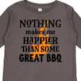 thumbnail image 4 of Inktastic Barbecue Lover Funny BBQ Boys or Girls Long Sleeve Toddler T-Shirt, 4 of 5