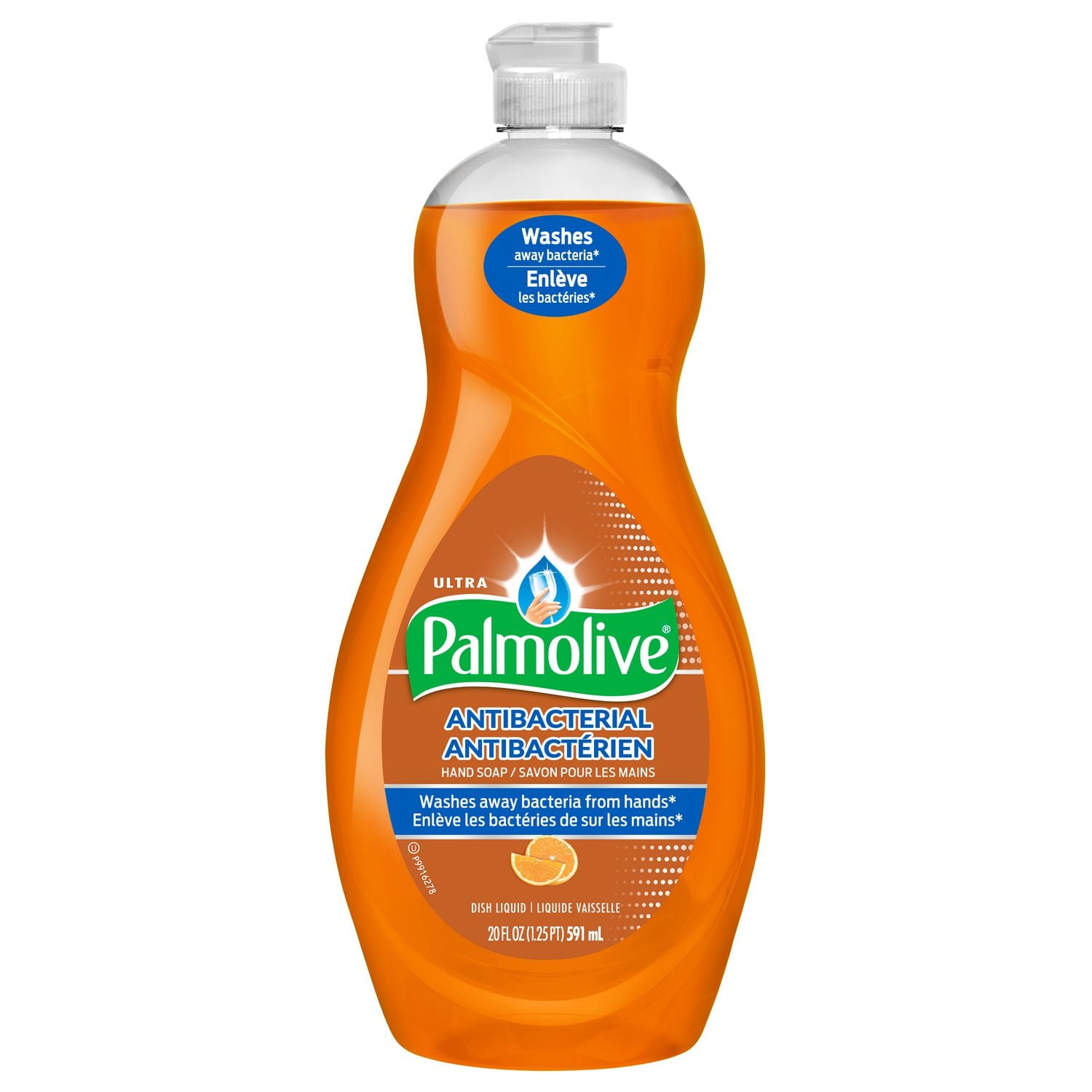 Savon à vaisselle liquide Palmolive Ultra Parfum d’orange et d’agrumes 591ml