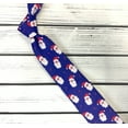 thumbnail image 3 of Spring Notion Men's Printed Microfiber Christmas Theme Tie, 3 of 3