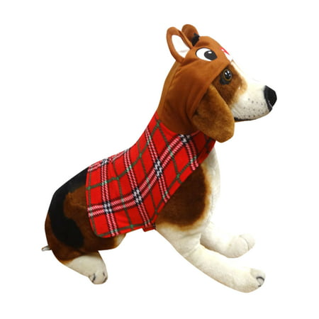 Rudolph The Red Nosed Reindeer Dog Costume Hoodie Union Suit