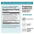 thumbnail image 5 of NatureWise Probiotics 60 Billion CFU + Organic Prebiotics - 60 Capsules[2-Month Supply], 5 of 12