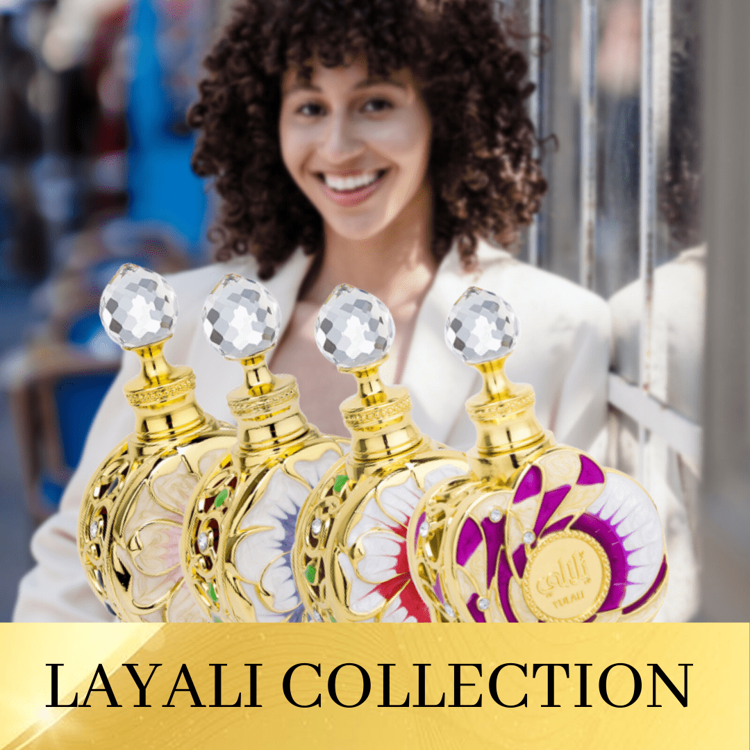 Swiss Arabian Layali 4 Piece CPO Women's Collection - Layali, Yulali,  Amaali, Layali Rouge (0.5 oz each) 