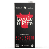 Kettle & Fire Classic Beef Bone Broth, Shelf-Stable, 32 oz
