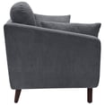 thumbnail image 5 of Serta Sierra Collection 61" Loveseat in Slate Gray, 5 of 10