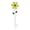 🔥 White_Hot#803, variant on Metal Garden Flower Stake Decoration for Yard, Spinning Windmill Outdoor Patio Lawn Ornament, Iron Ground Insert Landscaping Decor