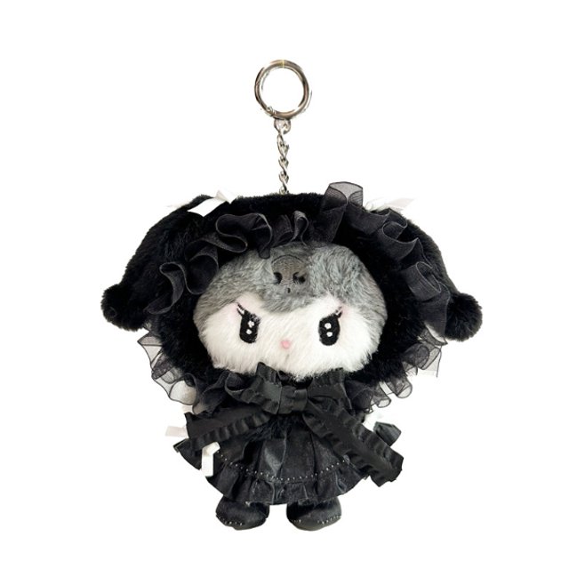 Colgante de bolsa de juguetes de peluche de cereza Sanrioed, Anime Kawaii, perro Purin de dibujos animados, Cinnamoroll, Kuromi, gato, muñeca, llavero, regalos para niñas